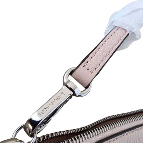 Michael Michael Kors Bedford Ballet XL Leather Wristlet - Picture 4 of 7